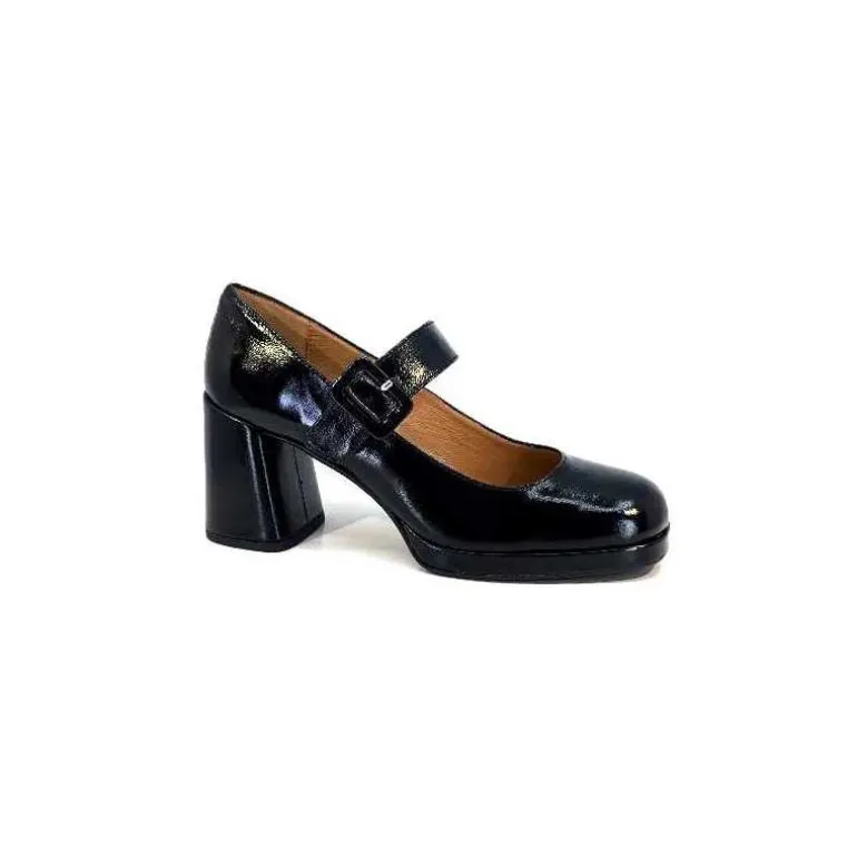 Ivoire0532 Baby à Talons Ivoire K2002 M Cuir Vernis Noir Flash Sale
