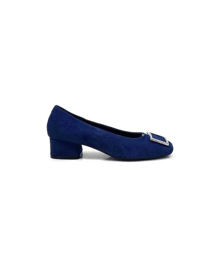 Requin Ballerines Reqins Karisse Daim Océan Bleu Best Sale