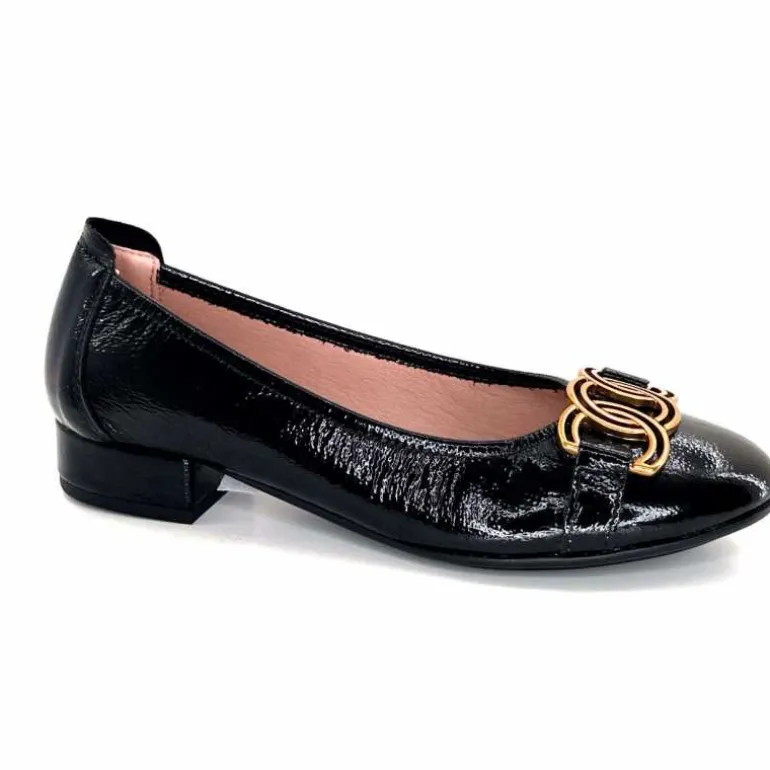 Sabrinas Ballerines 23051 Céline Vernis Noir Sale