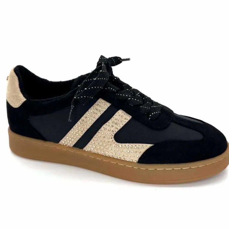 Ivoire0317a Baskets Ivoire 230446 2201 &amp; Beige Noir Hot