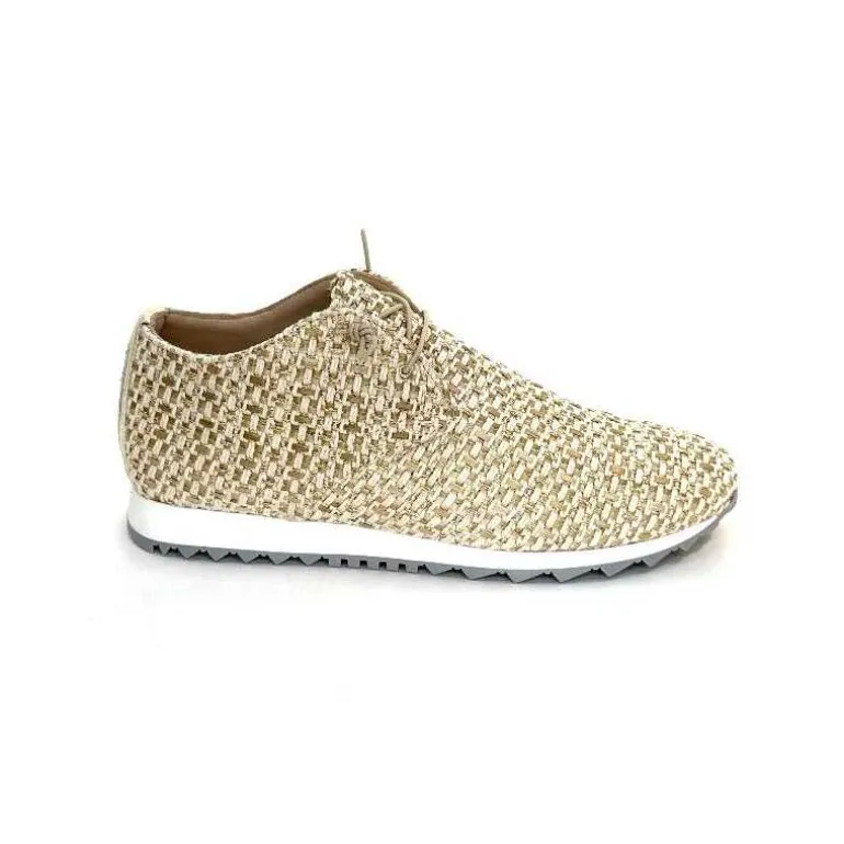 Donna Carolina Baskets Ivoire 51763-050Textile Beige Fashion