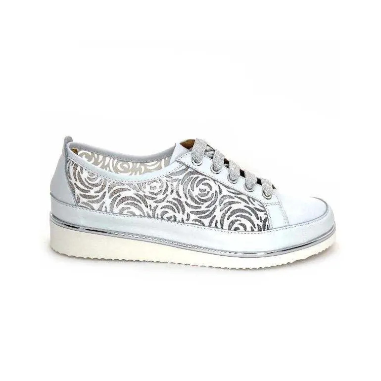 XSA Baskets Légère 9702 Cuir Blanc Flash Sale