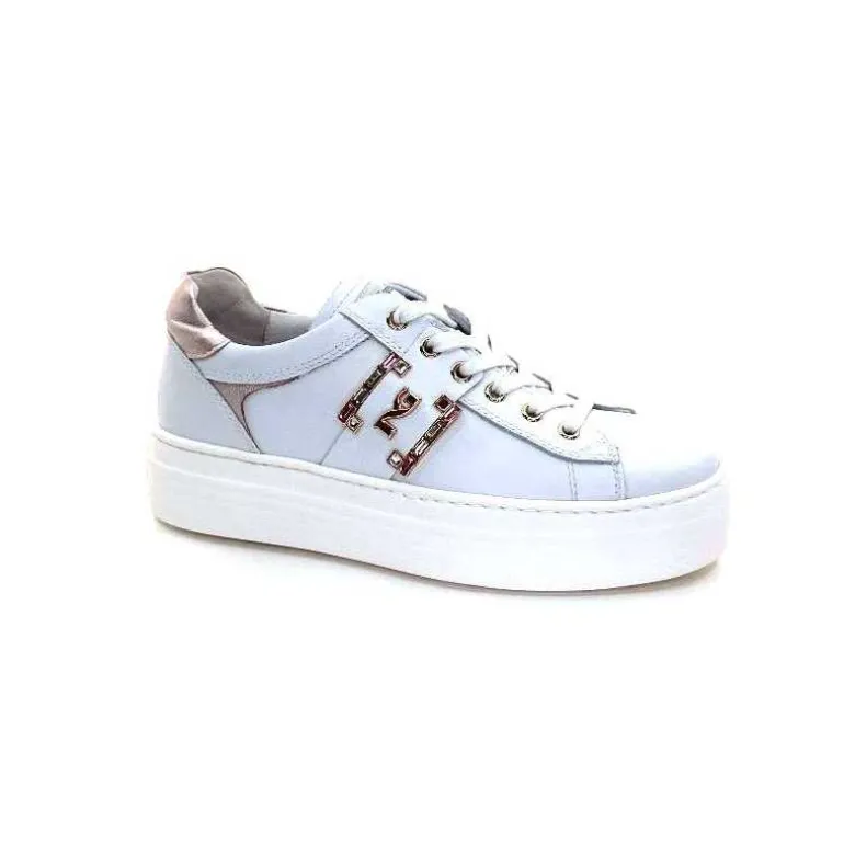Nero Giardini Baskets Nero Giardin E409967 D707Cuir Blanc Outlet
