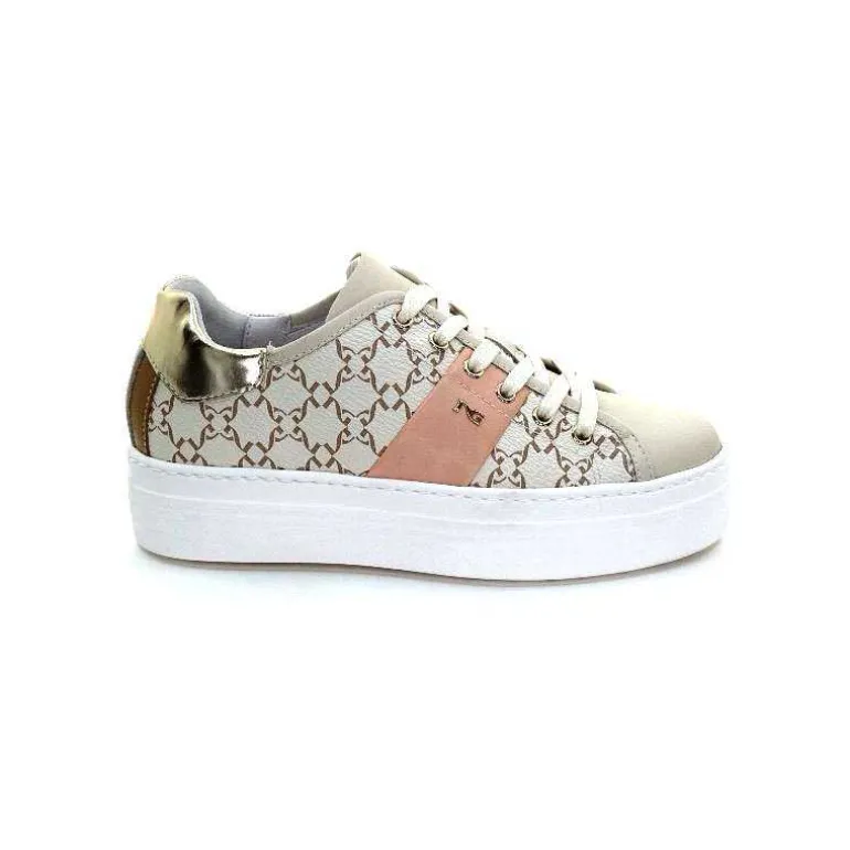Nero Giardini Baskets E409956 D710Cuir Milk Blanc Outlet