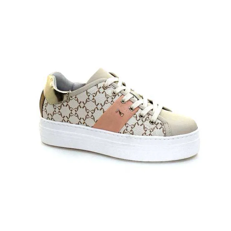 Nero Giardini Baskets E409956 D710Cuir Milk Blanc Outlet