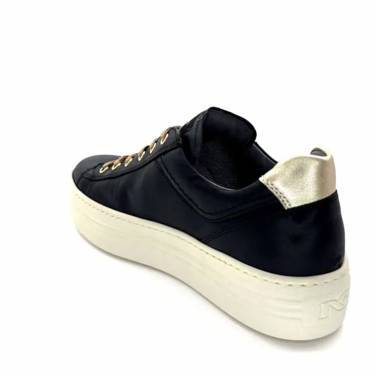 Nero Giardini Baskets Plateforme Fermeture Éclaire Nero Giardin 1411610 D100 Cuir Noir Clearance