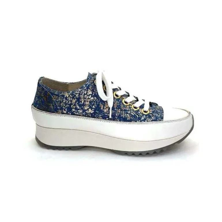 Muratti Baskets Rosemetal H0842 Frasseto Textile Blanc Bleu Cheap