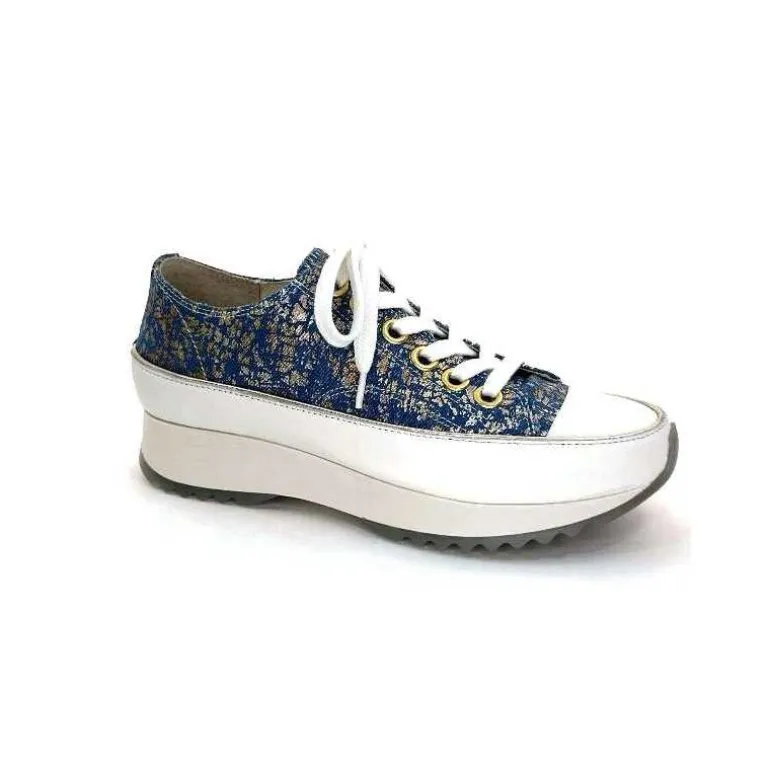 Muratti Baskets Rosemetal H0842 Frasseto Textile Blanc Bleu Cheap