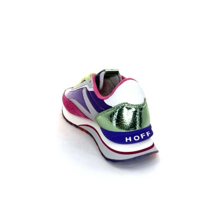 hoff Baskets Running Star Daim Fushia Textile Violet Métal Vert Blanc Best
