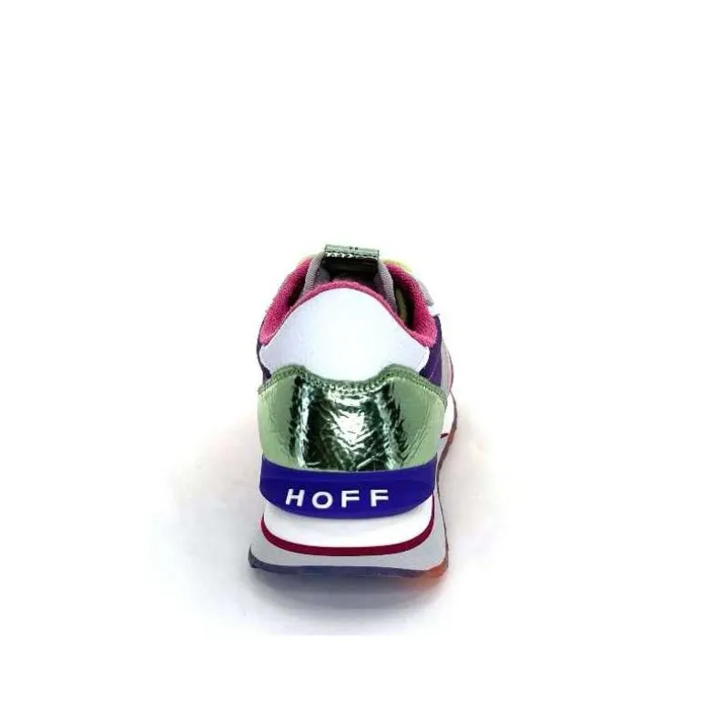 hoff Baskets Running Star Daim Fushia Textile Violet Métal Vert Blanc Best