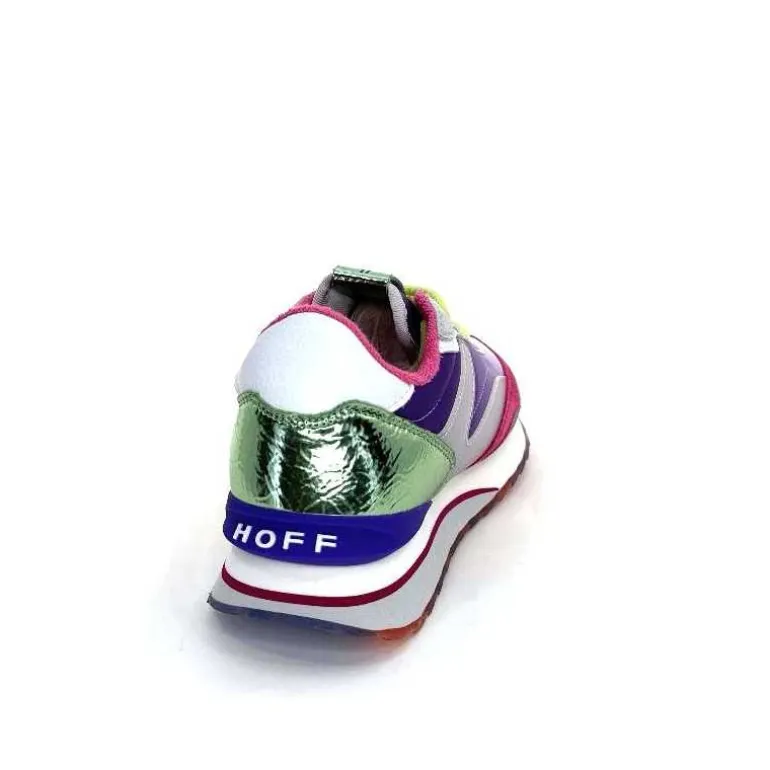 hoff Baskets Running Star Daim Fushia Textile Violet Métal Vert Blanc Best