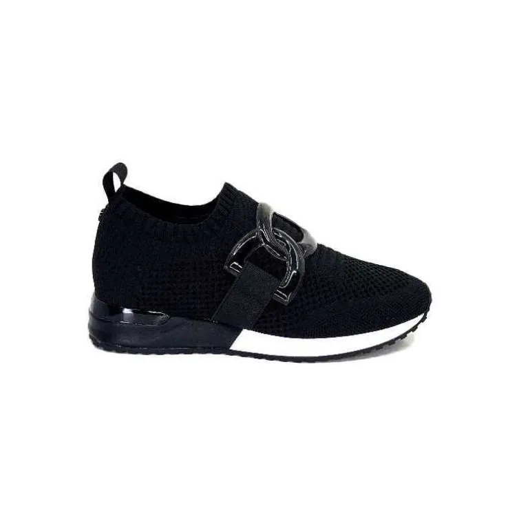 Ivoire0317a Baskets Running Ivoire 2203626 Textile Noir Online
