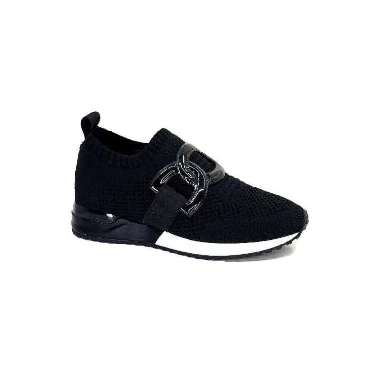 Ivoire0317a Baskets Running Ivoire 2203626 Textile Noir Online