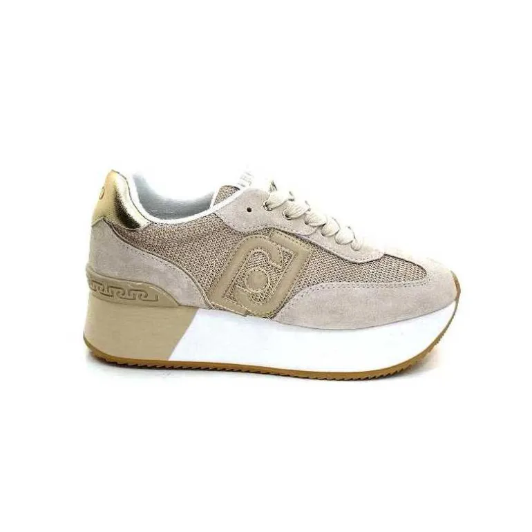 Liu.Jo Baskets Running Ba4081 Textile Beige Fashion
