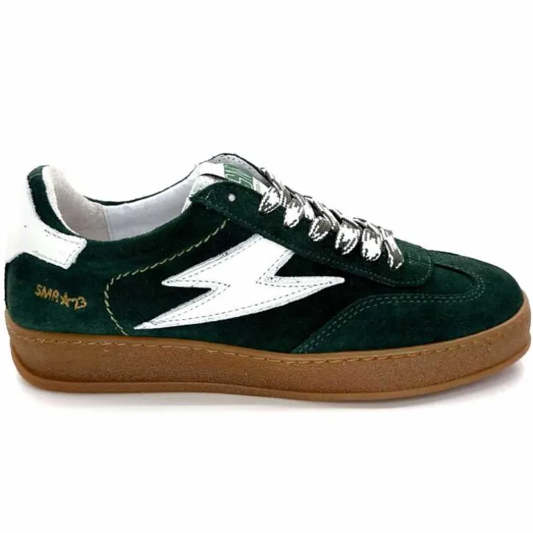 Semerdjian Baskets SMR23 Risy A216 Daim Vert Discount