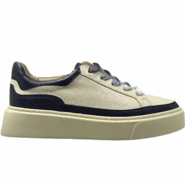Softwaves Baskets 8.80.01/03 Cuir Crème &amp; Marine Store