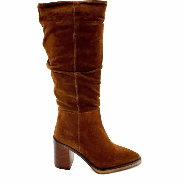 Alpe Bottes 5219 Daim Cuero Marron Shop