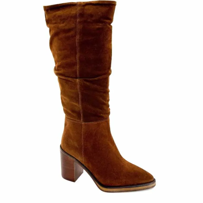 Alpe Bottes 5219 Daim Cuero Marron Shop