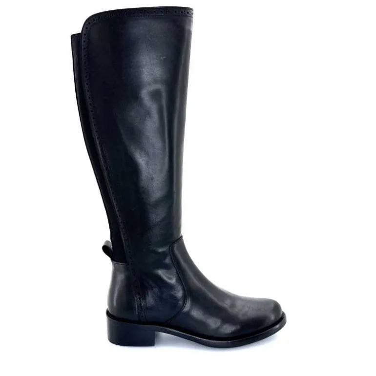 Myma Bottes 8071/00 Cuir Noir Cheap