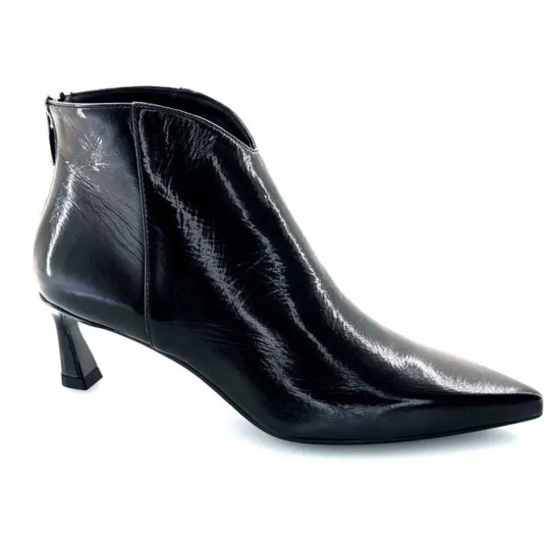 chantal Bottines à talons 2373 818 TR Cuir Vernis Verlux Noir Clearance