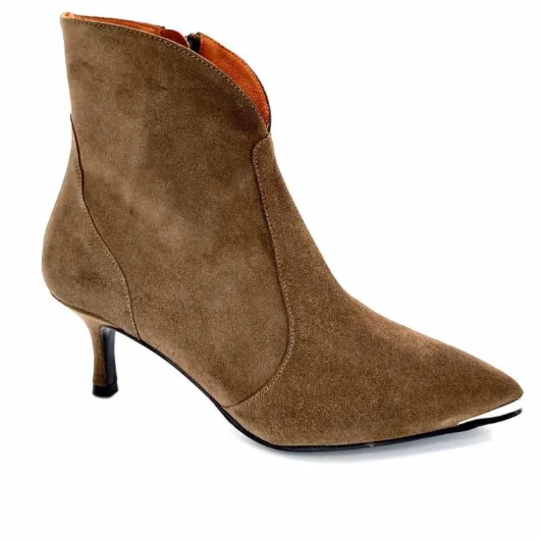 Dansi Bottines 7063 Daim Sable Camel Sale