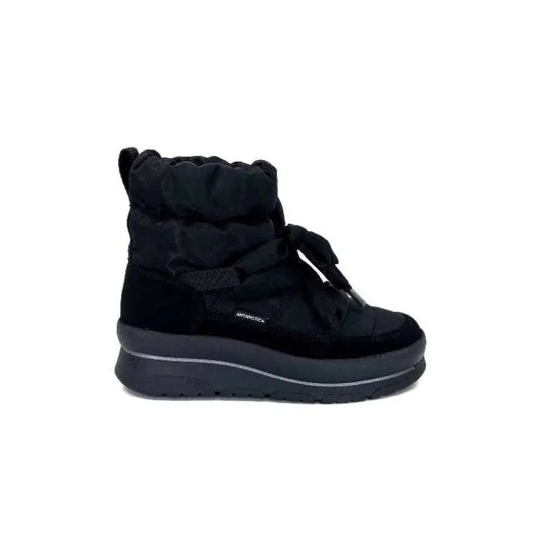 Ivoire0174a Bottines de Neige Ivoire 8724 Textile Noir Best Sale