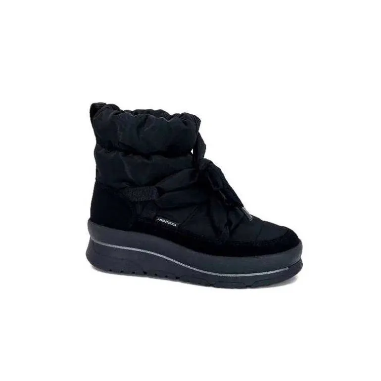 Ivoire0174a Bottines de Neige Ivoire 8724 Textile Noir Best Sale