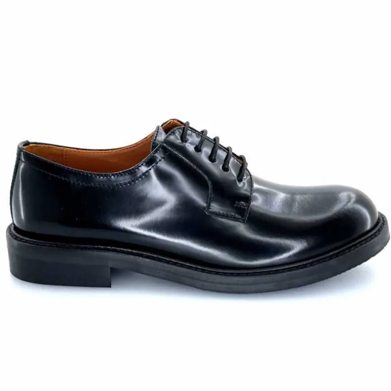 Ivoire0156 Derbies Ivoire 8800 Kat Cuir Glacé Noir Store