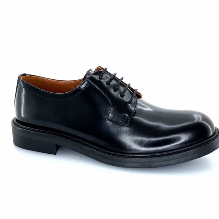 Ivoire0156 Derbies Ivoire 8800 Kat Cuir Glacé Noir Store