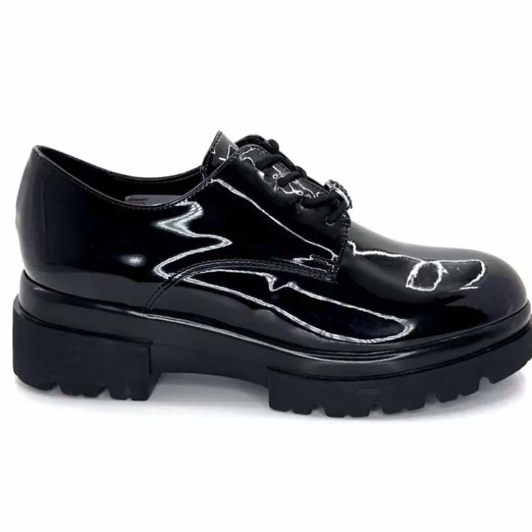 Ivoire0130a Derbies Ivoire 2g5279 Vernis Noir Sale