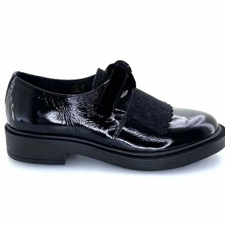 Myma Derbies 7819/00 Cuir Vernis Noir Outlet