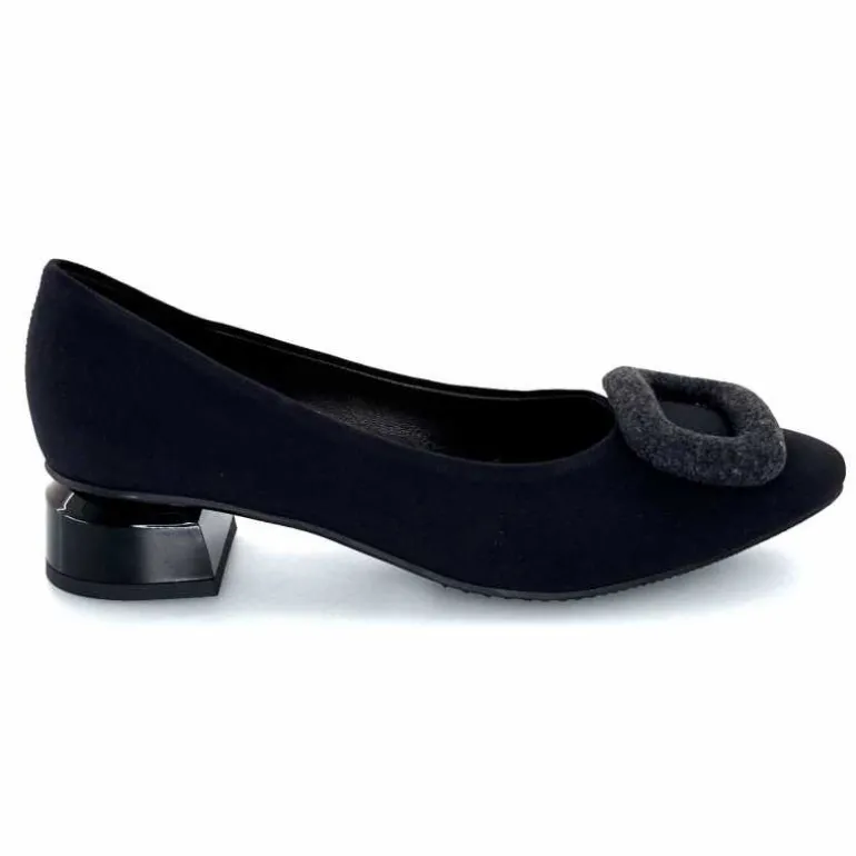Brunate Escarpins 32303 Microfibre Noir Clearance