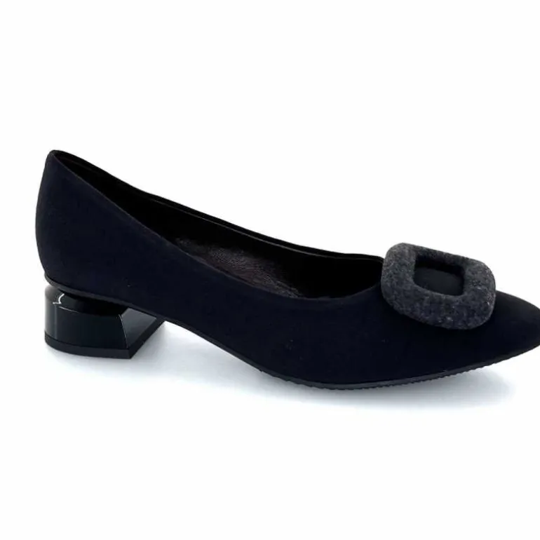 Brunate Escarpins 32303 Microfibre Noir Clearance