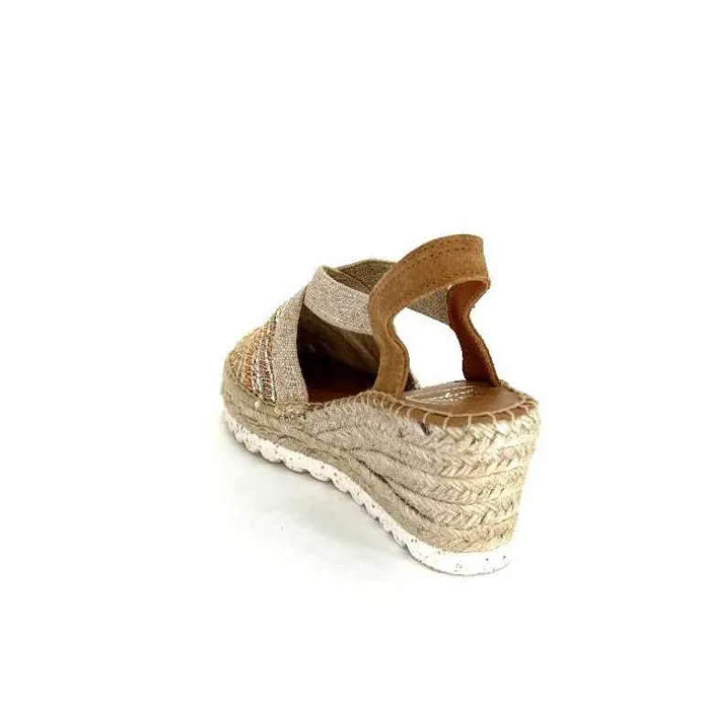 Toni Pons Espadrilles Compensées Terra Cl Textile Multicolore Cheap