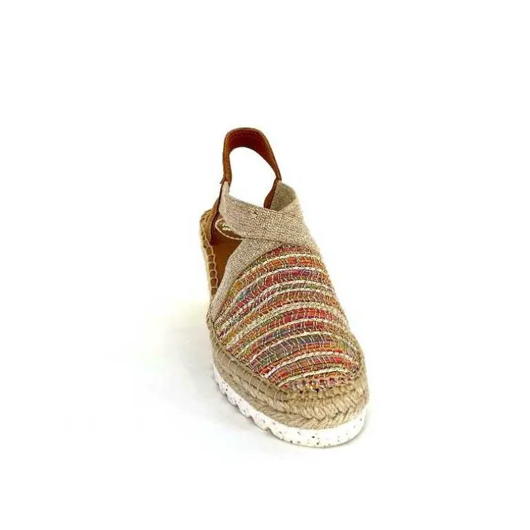 Toni Pons Espadrilles Compensées Terra Cl Textile Multicolore Cheap