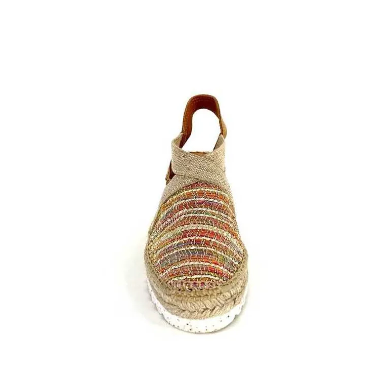 Toni Pons Espadrilles Compensées Terra Cl Textile Multicolore Cheap