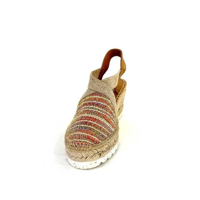 Toni Pons Espadrilles Compensées Terra Cl Textile Multicolore Cheap