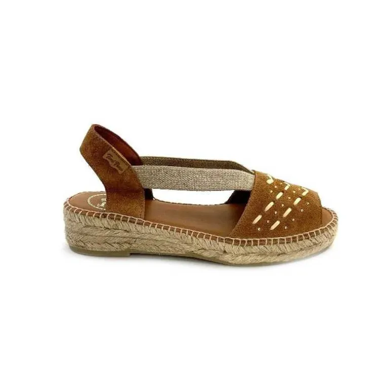 Toni Pons Mules Plateformes Edith Daim Beige Marron Fashion