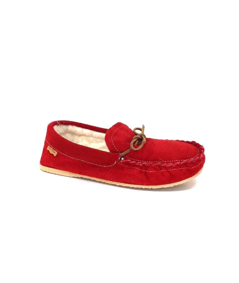 Toni Pons Pantoufles Mila Vermeille Daim Rouge Online