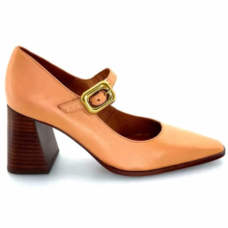 angel alarcon Salomés 24565 492a Cuir Camel Online