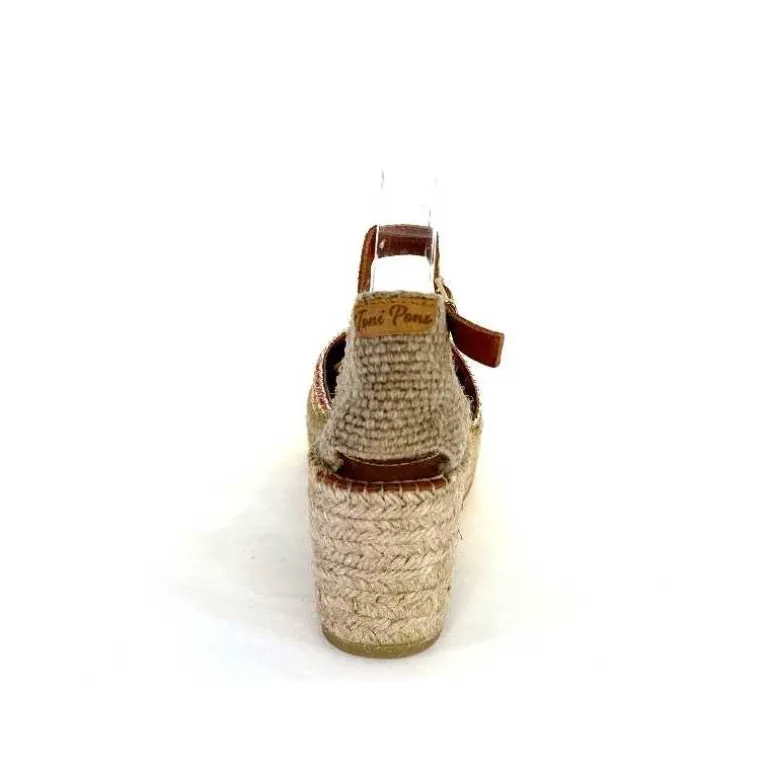 Toni Pons Sandales Compensées Ivet Textile Multicolore Flash Sale